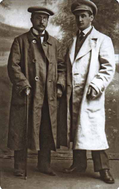 С.Н.Дурылин и К.П.Толстов. 1912. Из собрания С.Г.Дурылина
