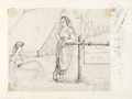 В лагере Гарибальди. Рисунок Н.А.Герцен