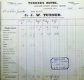        (Turners Hotel). 1918.   .  