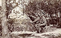 Офицеры 7-го Туркестанского полка на наблюдательном пункте. 1915**