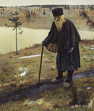 М.В.Нестеров. Пустынник. 1889
