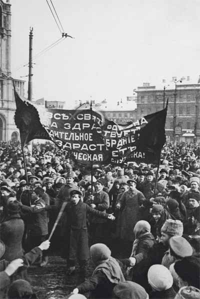 Митинг на Страстной площади в Москве. Март 1917 года
