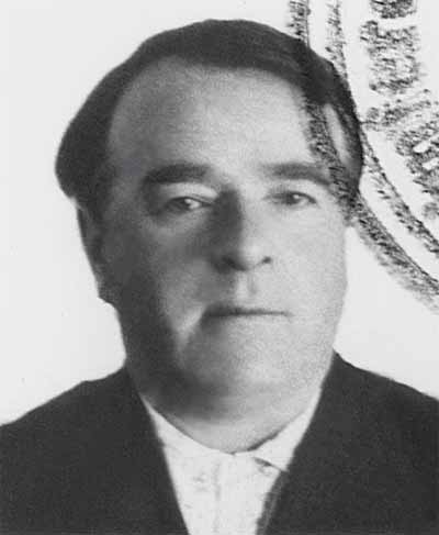 Бывший председатель Петроградской ЧК Б.А.Семенов. Фотография на партийном билете образца 1936 года
