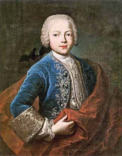 Г.Х.Гроот. Портрет неизвестного мальчика. 1740-е годы. Холст, масло. ГМЗ «Павловск»
