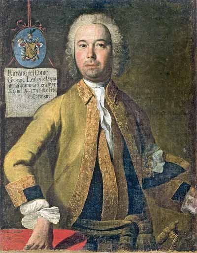 Г.Х.Гроот. Портрет Г.Ю.Лесли. 1749. Холст, масло. ГРМ
