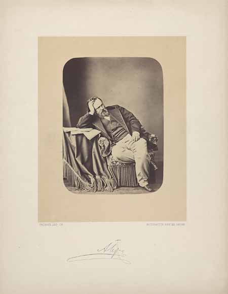 А.И.Герцен. Фотография С.Л.Левицкого. Париж. 1861

