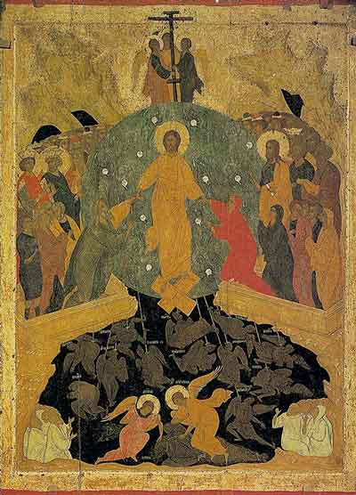 Дионисий и мастерская. Икона «Сошествие во ад». 1502-1503
