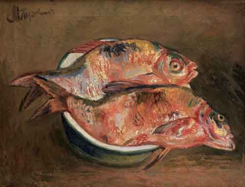 Рыбы. 1927. Холст, масло