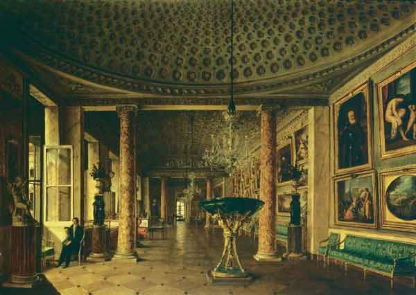 И.Никитин. Картинная галерея в Строгановском дворце. 1832. Холст, масло. ГРМ
