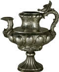 Кувшин. Серебро; чеканка, литье, гравировка. Италия, Падуя. около 1700