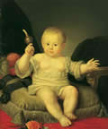 Неизвестный художник. Портрет великого князя Александра Павловича в детстве. 1778