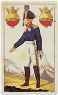 А.Баумгартнер. Король бубенцов (Александр I). Германия, Лейпциг. 1815