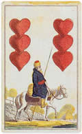 А.Баумгартнер. Шестерка сердец. Германия, Лейпциг. 1815