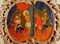 Бичевание Христа. Картуш праздничного ряда иконостаса. ХVIII век