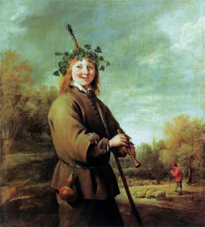 Давид Тенирс Младший. Пастушок. 1650-е годы. Холст, масло. ГЭ
