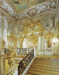 Парадная лестница Большого Петергофского дворца