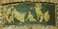 Афродита, принимающая дары. Барельеф по рисунку Ж.Б.А.Леблона на центральной лестнице Большого каскада