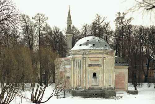 Павильон «Турецкая баня» в Царскосельском парке. Архитектор И.Монигетти. 1852 
