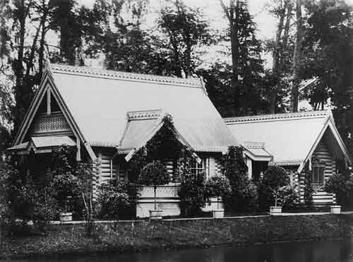 Павильон «Фермочка» на Детском острове. Архитектор И.Монигетти. 1861
