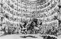 Т.Роуландсон. Роз и Шарль Дидло на сцене лондонского Королевского театра. Конец XVIII века