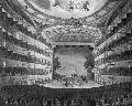 Т.Роуландсон. Зрительный зал лондонского Королевского театра. 1800