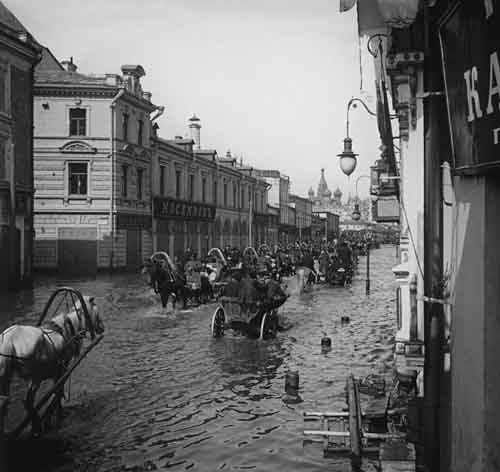 Наводнение в Москве. 12 апреля 1908 года

