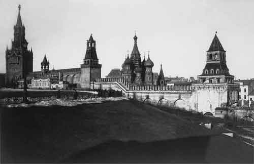 Кремлевская стена. 1900-е годы
