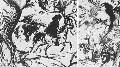 Обложка рукописи романа «Вадим». Рисунок М.Ю.Лермонтова. 1832–1834(?). Фрагменты