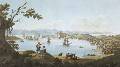 Вид острова Корфу. 1809. Гравюра И.В.Ческого по рисунку Е.М.Корнеева