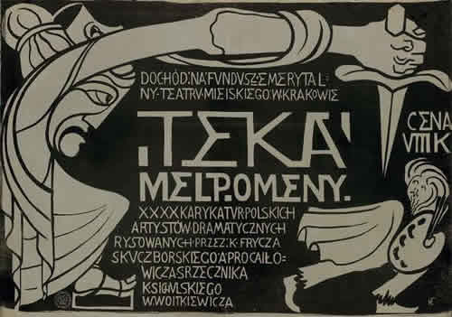 .. Teka Melpomeny.   . 1904. , .            Zieleny Balonik
