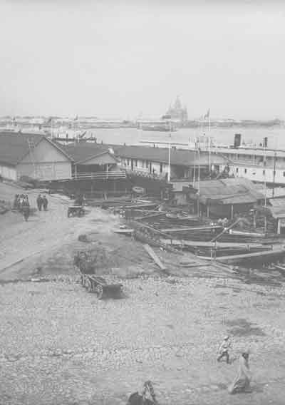 Нижний Новгород. Слияние Оки с Волгой. Фотография 1901 года
