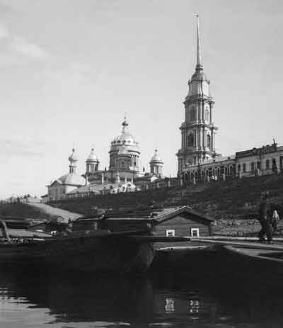 Рыбинск. Кафедральный собор. Фотография 1901 года
