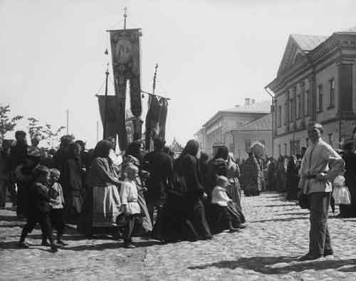 Рыбинск. Крестный ход 20 июля 1901 года
