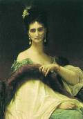 Александр Кабанель. Графиня де Келлер.  1873. Холст, масло. ГЭ