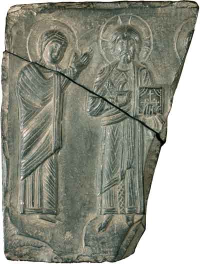 Икона «Деисус». XII век. РИАМЗ
