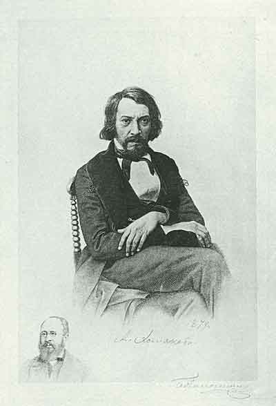 А.С.Хомяков и П.И.Бартенев. 1879
