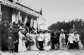 Высочайший прием в павильоне Тамбовского дворянства во время Саровских торжеств. Фотография 1903 года. РГИА
