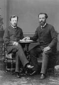 В.Г.Шухов и А.В.Бари. Москва. 1880-е годы