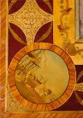 М.Веретенников.  Ломберный столик.  1790-е годы.  Деталь маркетри  на внутренней стороне столешницы. ГЭ
