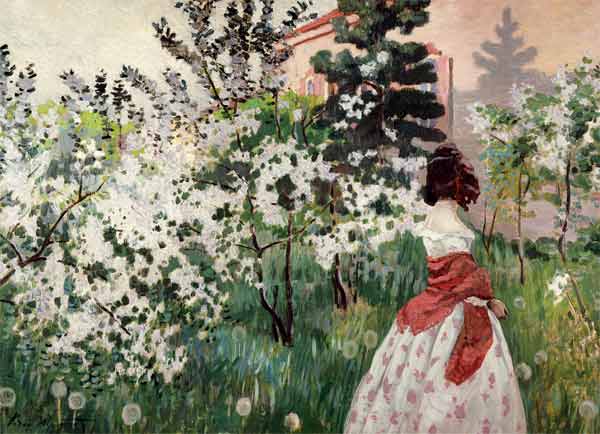 В.Э.Борисов-Мусатов. Весна. 1898–1901. Холст, масло. ГРМ
