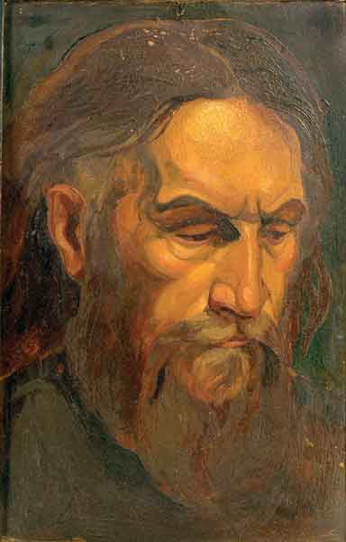 Портрет о. Сергия Булгакова. 1940-е годы

