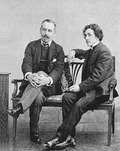 Н.В.Дризен  и Н.Н.Евреинов. 1907