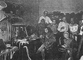 Труппа «Старинного театра» после премьеры. 1907