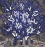 В.А.Степанов. Цветущее дерево (2). 1994. Холст, масло. 14,5х13,5