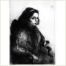 М.Рогинский. Женский портрет. 1976. Офорт