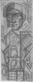 Павел Зальцман. Голова над домами. 1931